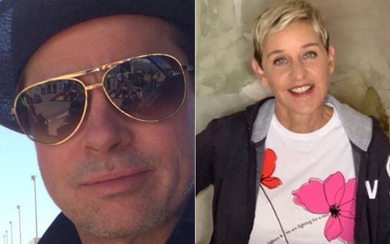 SHOCKING: Brad Pitt And Ellen DeGeneres Had A Common Girlfriend? Details Inside