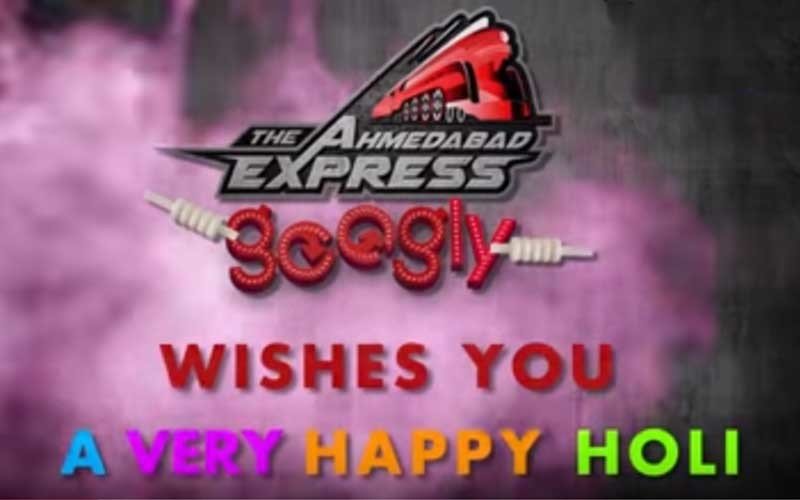 Team Ahmedabad Express wishes a colourful Holi