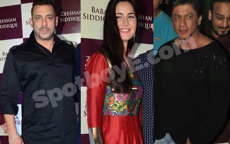 VIDEO: Salman-Katrina-SRK at Baba Siddiqui’s Iftaar party