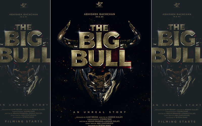 Abhishek Bachchan Starts Filming The Big Bull, Shares The First Look Poster And It Is Fierce