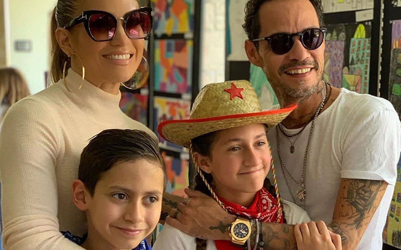Ex-Couple Jennifer Lopez And Marc Anthony Attend Daughter’s Cross-Country Meet With Their Respective Partners