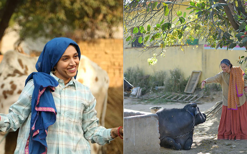 Taapsee Pannu And Bhumi Pednekar Get Goofy In These BTS Moments From Saand Ki Aankh