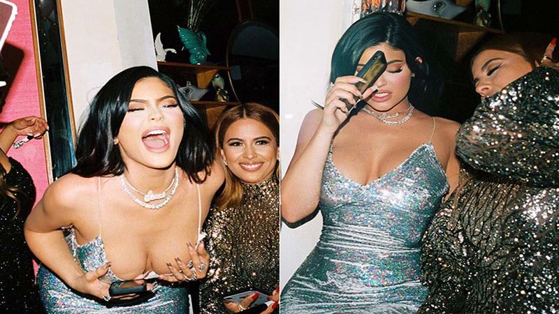 Kylie Jenner Shimmies To 'Mundiyan To Bach Ke' In A Sexy Blinged-Out Dress; Stay Still Our Beating Heart