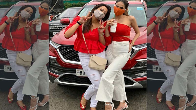 Shweta Tiwari And Palak Tiwari’s Sassy Pictures Twinning In Red And White Are GOALS