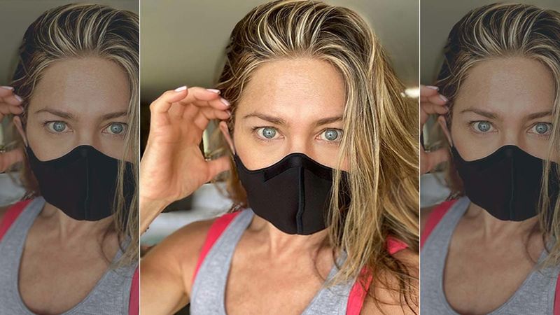 Jennifer Aniston Looks Smashing In White Sports Bra And Spandex As She Crushes An Intense Workout