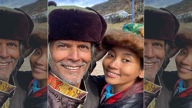 Milind Soman And Wife Ankita Konwar Dress Up In Traditional Darjeeling Attire, Actor Shares A Happy Selfie From Their Trek To Kala Pokhri