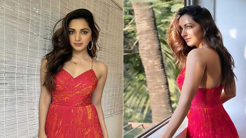 Kiara Advani Goes Mega Bold In A Layered Red Spaghetti Dress As She Promotes Indoo Ki Jawani