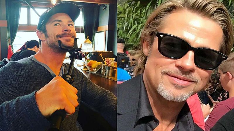 Star Struck Chris Hemsworth Reveals He 'Went For The Hug' Even Though Brad Pitt Extended A Handshake; Here's What Pitt Did Next