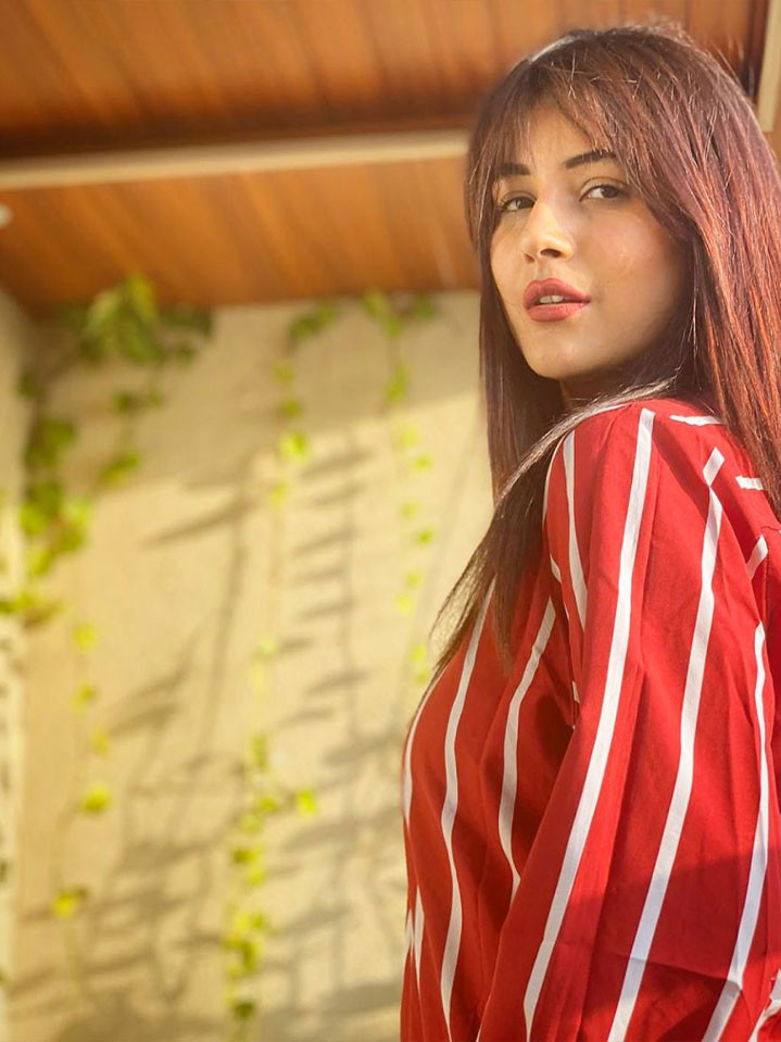 Shehnaaz Gill With Or Without Bangs  Which Haircut Suits Former Bigg Boss  13 Contestant The Most