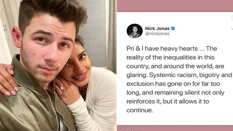 Priyanka Chopra And Nick Jonas Stand In Solidarity With #BlackLivesMatter, Seek Justice For George Floyd, 'Not Enough To Say 'I'm Not Racist''