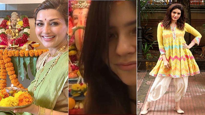 Ganesh Chaturthi 2020: Sonali Bendre, Ekta Kapoor, Karishma Tanna, Bhumi Pednekar Soak In The Festive Fervor