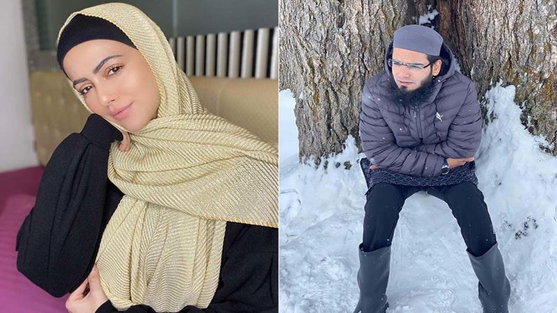 Sana Khan Shares A Bunch Of Unseen Pictures As She Makes A Husband Appreciation Post; Credits Anas Saiyad For Encouraging Her To Perform Good Deeds