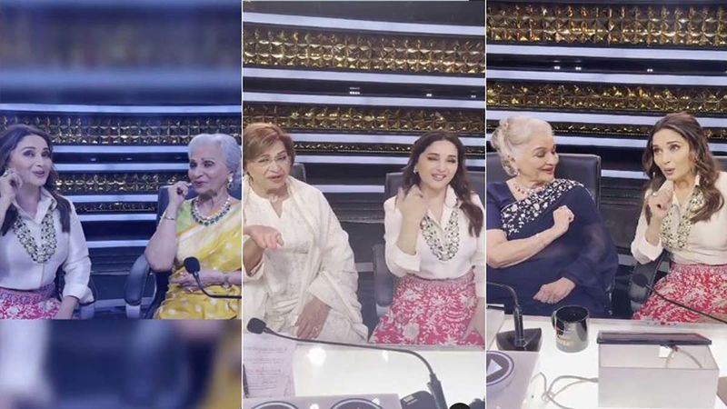 Dance Deewane 3: Judge Madhuri Dixit Has A Fan Girl Moment With Waheeda Rahman, Helen And Asha Parekh As She Grooves To Their Popular Numbers - WATCH