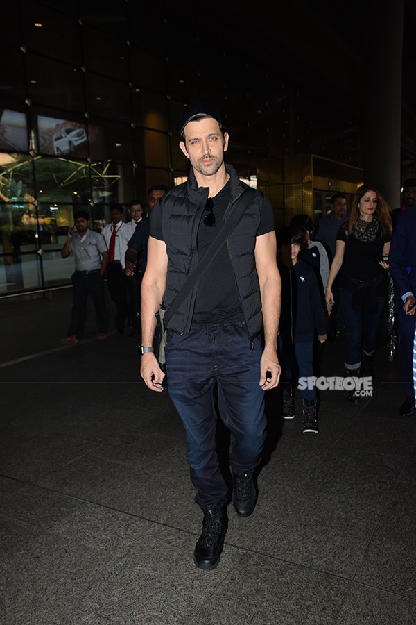 hrithik sussanne and their kids are often seen heading out on a movie outing on a dinner date