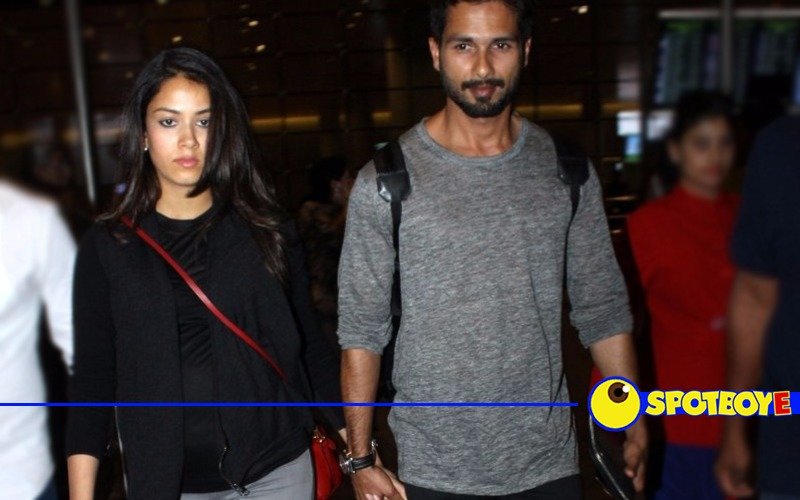 Holiday over, Shahid's wife Mira's baby bump showing