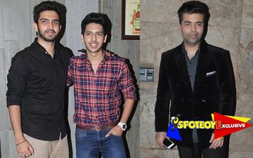 Malik Bros sing together for Karan Johar