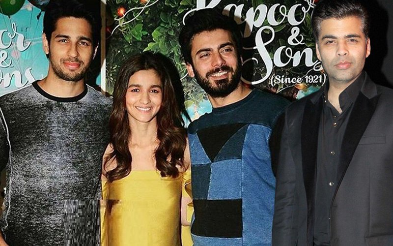 Sid, Alia, Fawad party together at KJo's place