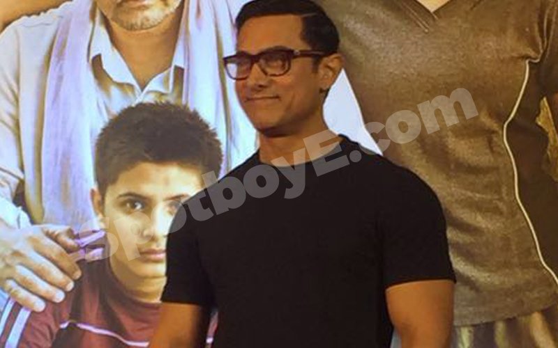 Aamir Khan launches Dangal’s new poster