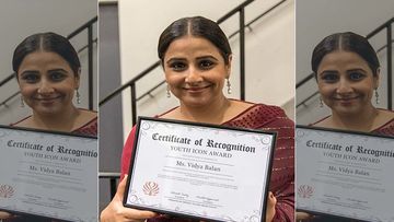 Vidya Balan Gets The Youth Icon Award By The Imperial College And It Is A Special One; Find Out Why