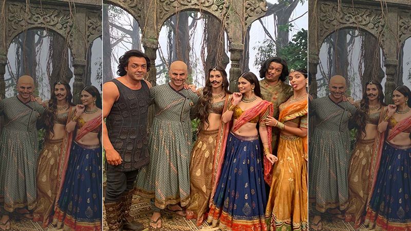 Did Akshay Kumar Just Make His Housefull 4 Co-Stars Pose Like An Absolutely Cracked Bunch?