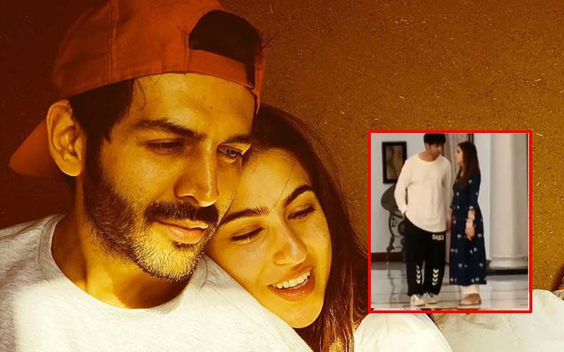 Kartik Aaryan And Sara Ali Khan Can’t Resist Holding Hands; Fan Video Goes Viral