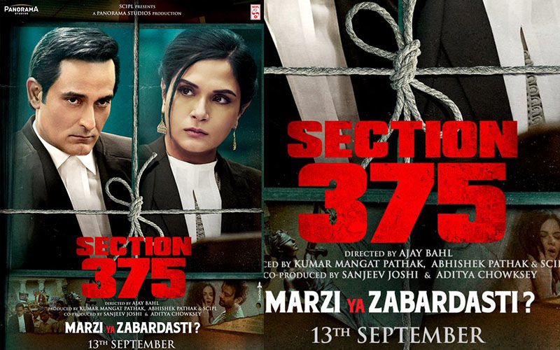 Section 375 Trailer: Akshaye Khanna And Richa Chadha’s Film Promises To Be A Hard Hitting Courtroom Drama
