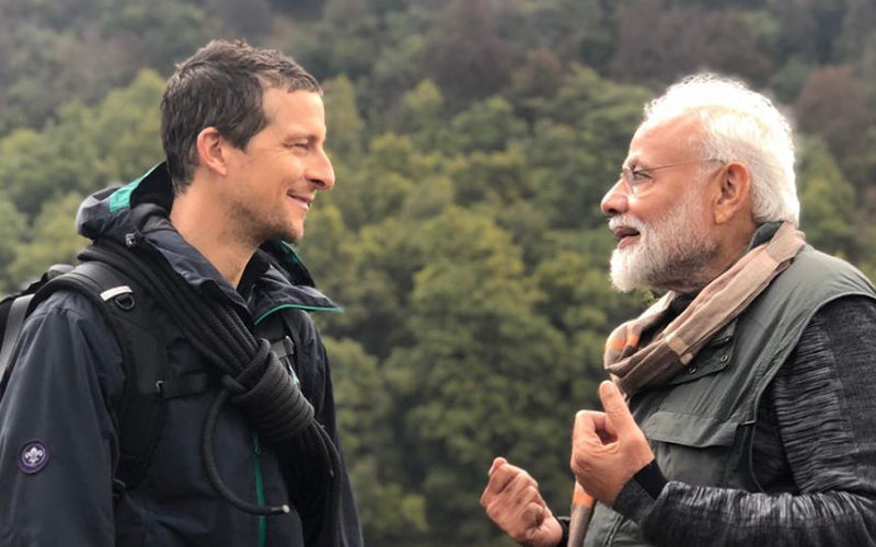 Secret Is Out! PM Namo Reveals How Bear Grylls Understood Hindi On Man Vs Wild