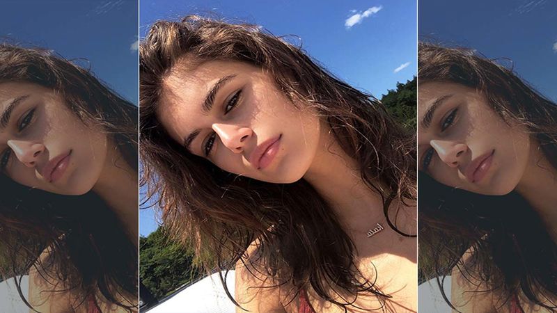 Kaia Gerber’s See Through Blouse At Paris Fashion Week, Leaves Very Little To The Imagination