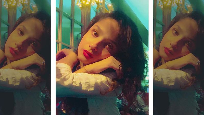 Ankita Lokhande Takes The Vintage Route In Her Latest Photoshoot; Styles Her Look With Wavy Hair and Bold Lip Colour