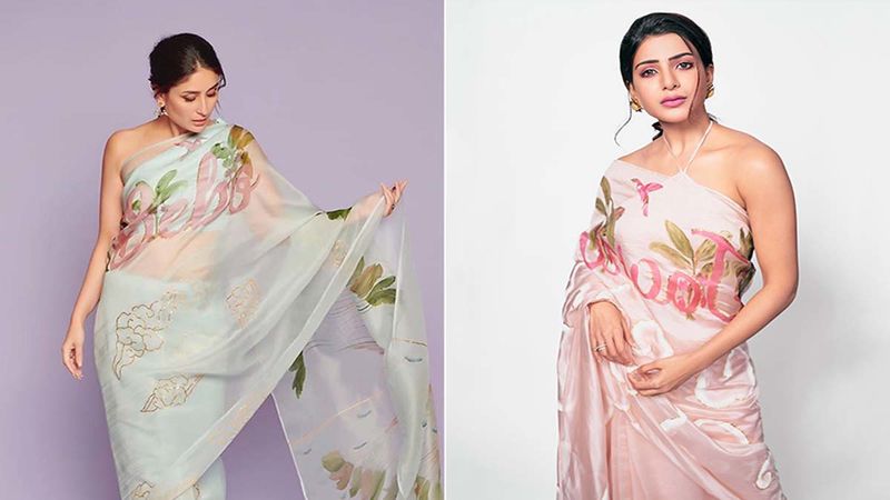 Kareena Kapoor Khan Vs Samantha Akkineni - Who Oozed More Oomph In Organza Saree?