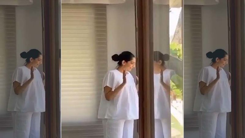 Is Sonam Kapoor Pregnant? THIS Video Of Her Talking To Her Mother In Law From Window Is Raising Eyebrows  - WATCH