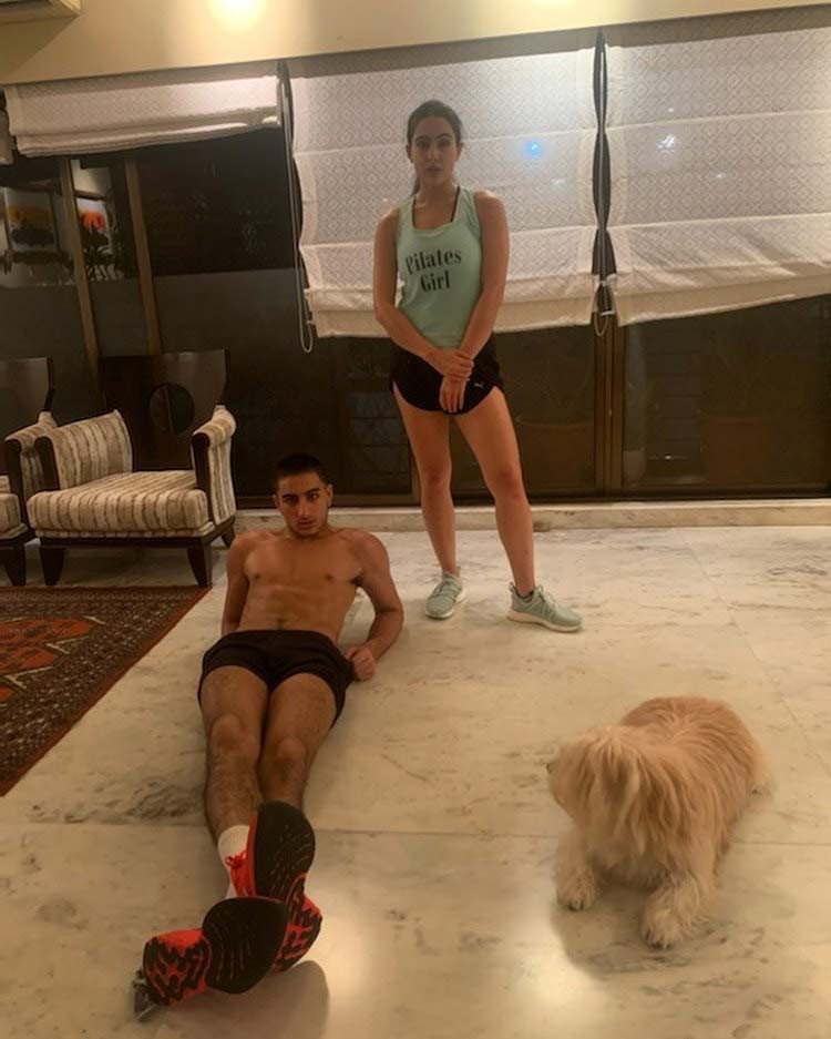 Sara Ali Khan And Brother Ibrahim Ali Khans Happiest Shots On Instagram That Will Make Your Day 
