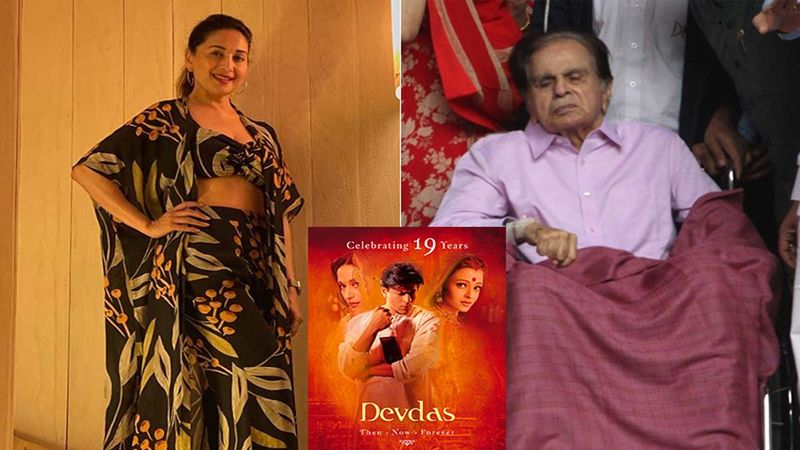 Devdas Completes 19 Years: Madhuri Dixit Pays An Ode To Late Actor Dilip Kumar; Shares An Unseen Picture Featuring Shah Rukh Khan From The Sets