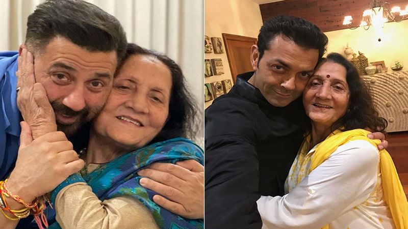 Sunny Deol And Bobby Deol Wish Their Mother Prakash Kaur On Her Birthday, Post Adorable Pictures On Social Media