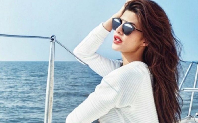 Guess Who Jacqueline Is Holidaying With In Maldives