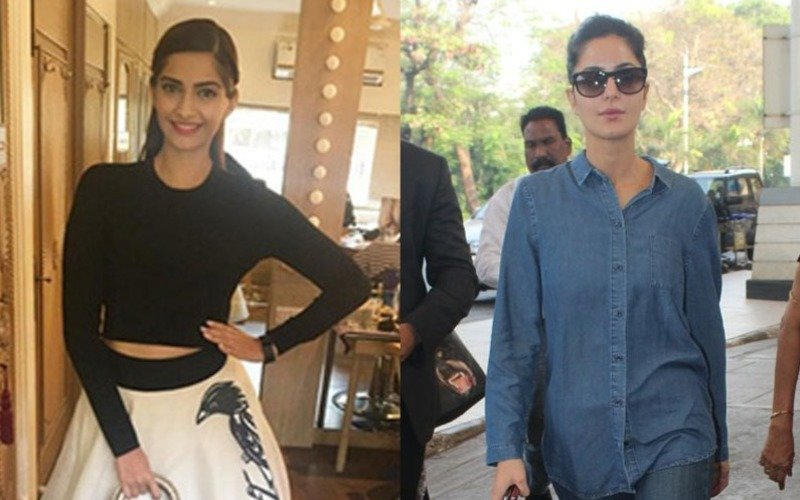 Sonam accessories with diamonds, Kat does matchy-matchy