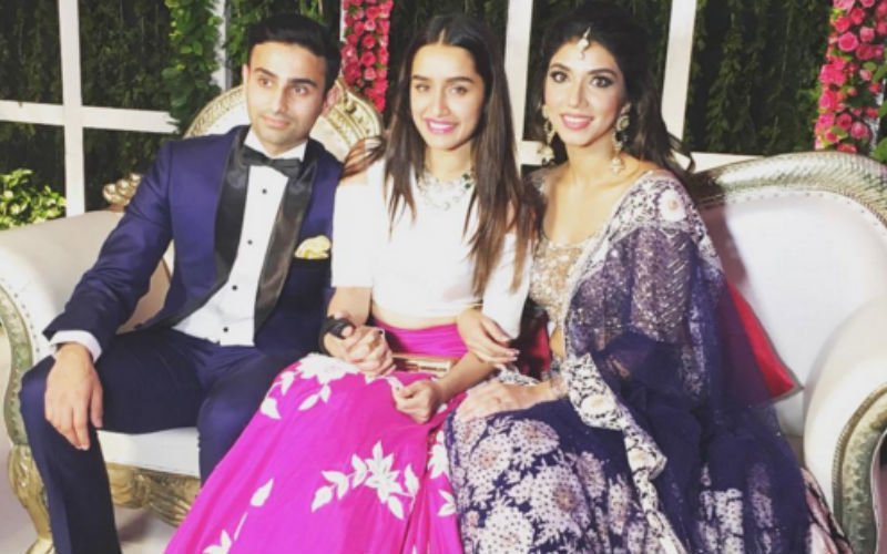 Shraddha Kapoor looks pretty in pink at her bestie’s engagement