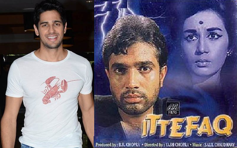 Sidharth Malhotra’s next is a remake of Yash Chopra’s Ittefaq