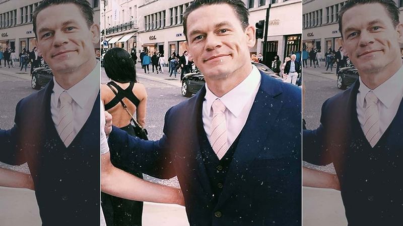 John Cena Makes Heads Turn On Premiere Night Of Playing With Fire, Walks Hand In hand With GF Shay Shariatzadeh