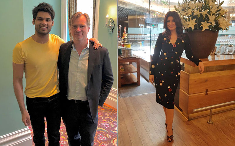 Twinkle Khanna's Cousin Karan Kapadia Meets Christopher Nolan; Mocks His Nipples By Calling It Crazy Kapadia Genes