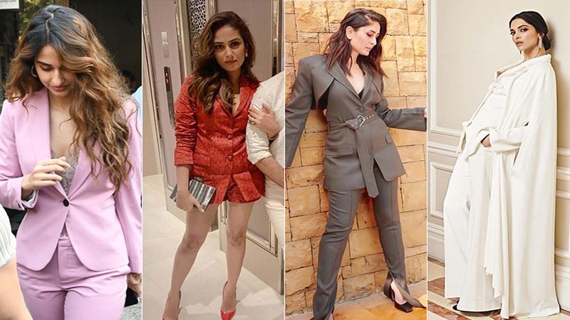 Disha Patani, Mira Rajput, Kareena Kapoor Or Deepika Padukone - Who Rocked The Peek-A-Boo Powersuit Better?