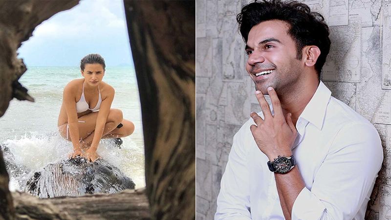 Patralekhaa Looks Damn Sexy In A White Thong Style Bikini; Has BF Rajkummar 'Feeling so HOT'