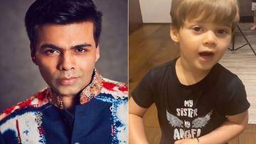 Karan Johar’s Son Yash Suggests A Unique Way To Cut Hair, Filmmaker WARNS: 'Do Not Try This At Home'- VIDEO
