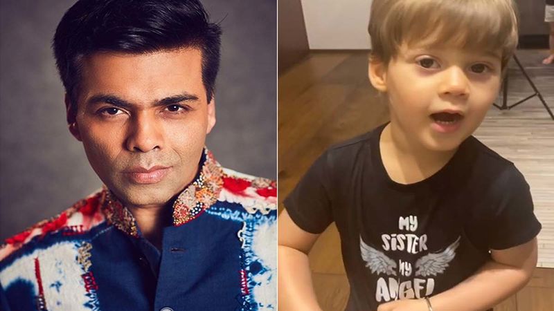 Karan Johar’s Son Yash  Suggests A Unique Way To Cut Hair, Filmmaker WARNS: 'Do Not Try This At Home'- VIDEO