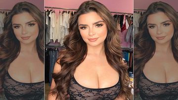 Demi Rose Gets Butt-Smacked By Her Friend As She Gyrates In Bed To Her Favourite Song