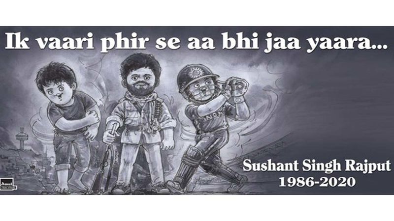 Sushant Singh Rajput Death: Amul Pays Homage To Sushant Singh Rajput; Captions It 'Ik Vaari Phir Se Aa Bhi Jaa Yaara'