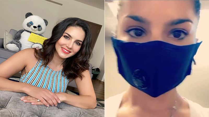 Sunny Leone Is One Happy Soul As She Hits The Gym After Three Months Wearing A Mask- Video