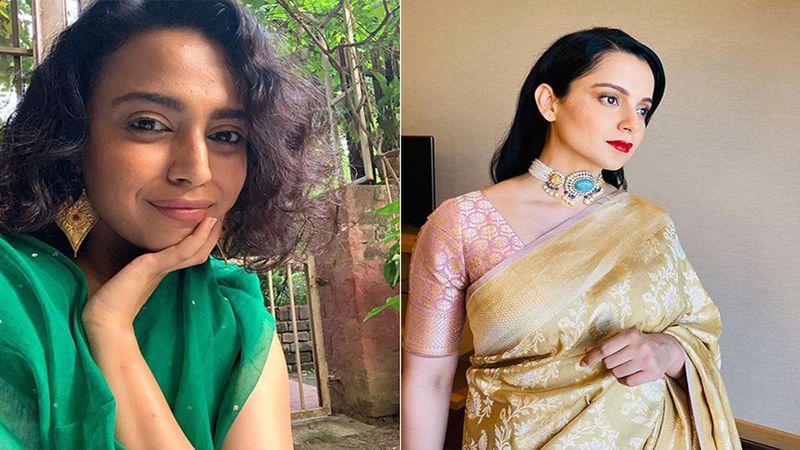 Swara Bhasker Reminds Kangana Ranaut That Before Queen, Sridevi-Gauri Shinde Deserve Credit For Successful Feminist Film Like English Vinglish