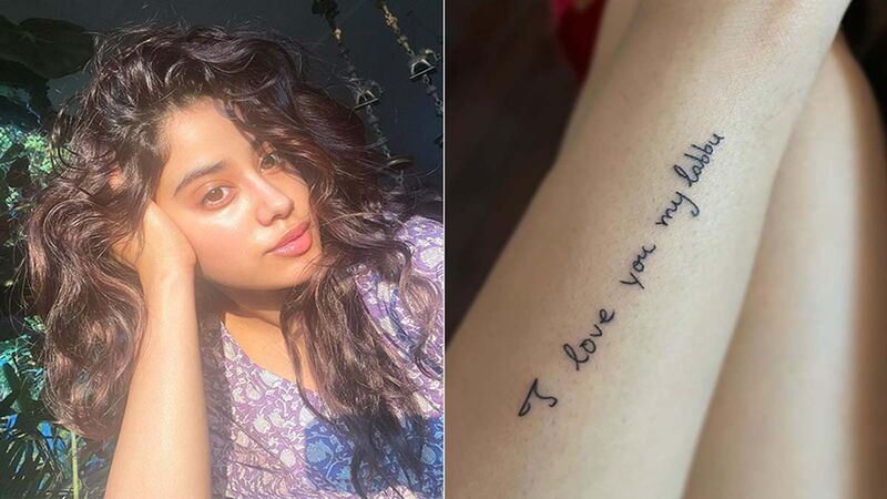 Janhvi Kapoor Gets Inked, Mention Of ‘Labbu’ In Her Tattoo Gets Fans Curious