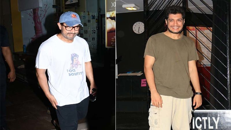 Aamir Khan’s Gets Papped In Town With His Kids; Did You Notice His Son Junaid Khan’s Lean And Slim Transformation? -VIDEO